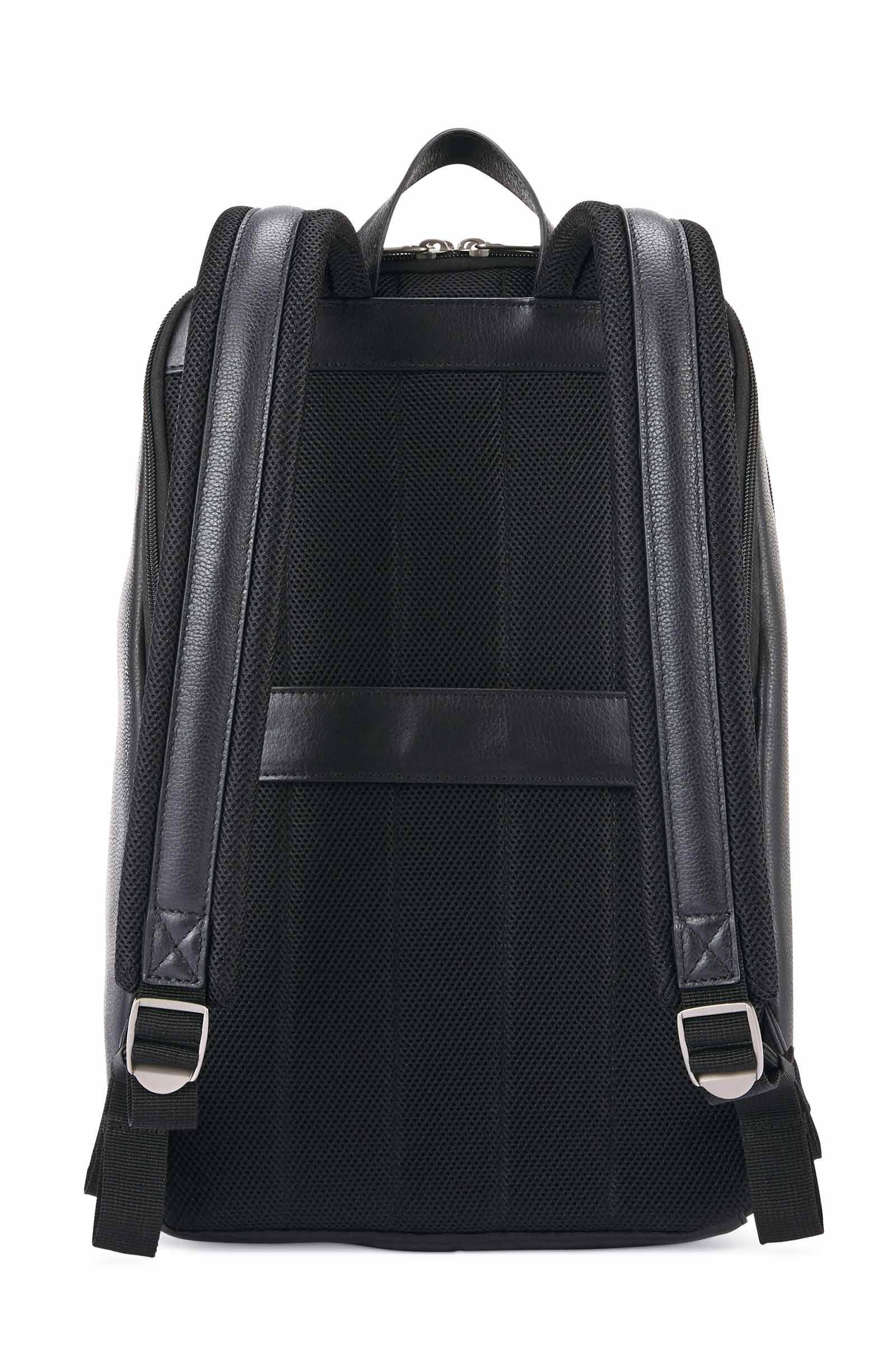 Samsonite slim leather on sale backpack