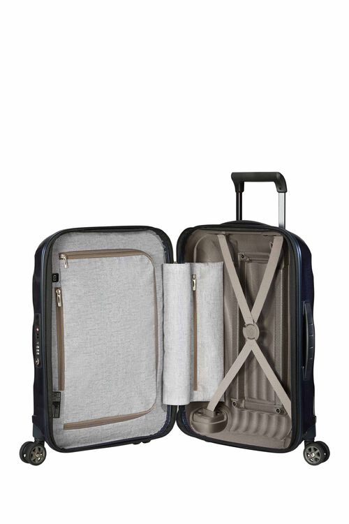 C-LITE CARRY-ON SMALL 55CM 2.1KG SUITCASE USB PORT + EXPANDABLE