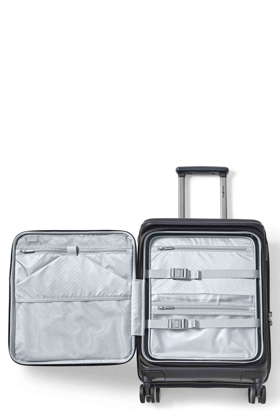 PARALUX SUITCASE CARRY-ON SMALL 55CM SUITCASE EXPANDABLE WITH 15'' LAPTOP FRONT POCKET