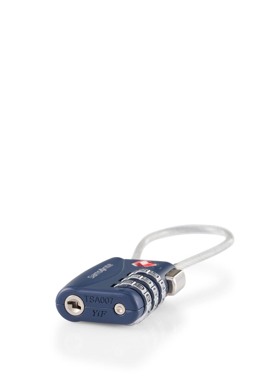 TRAVEL ESSENTIALS 3 DIAL CABLE LOCK TSA