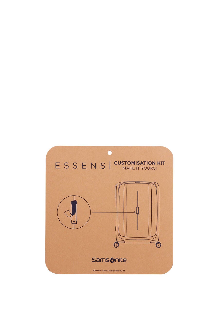 ESSENS CARRY-ON SMALL 55CM ZIPPERLESS SUITCASE