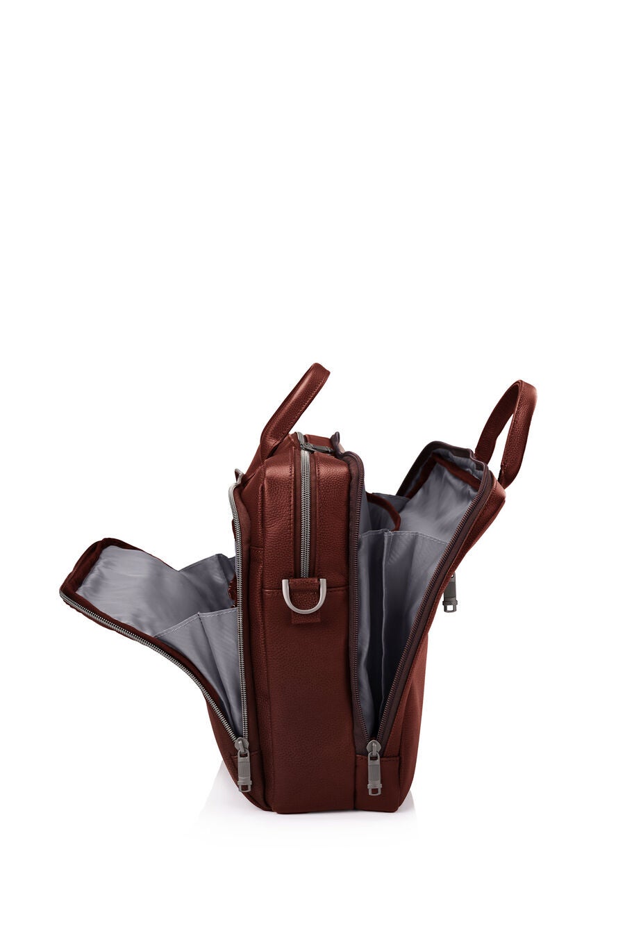 CLASSIC LEATHER 15.6'' LAPTOP TOPLOADER BRIEFCASE
