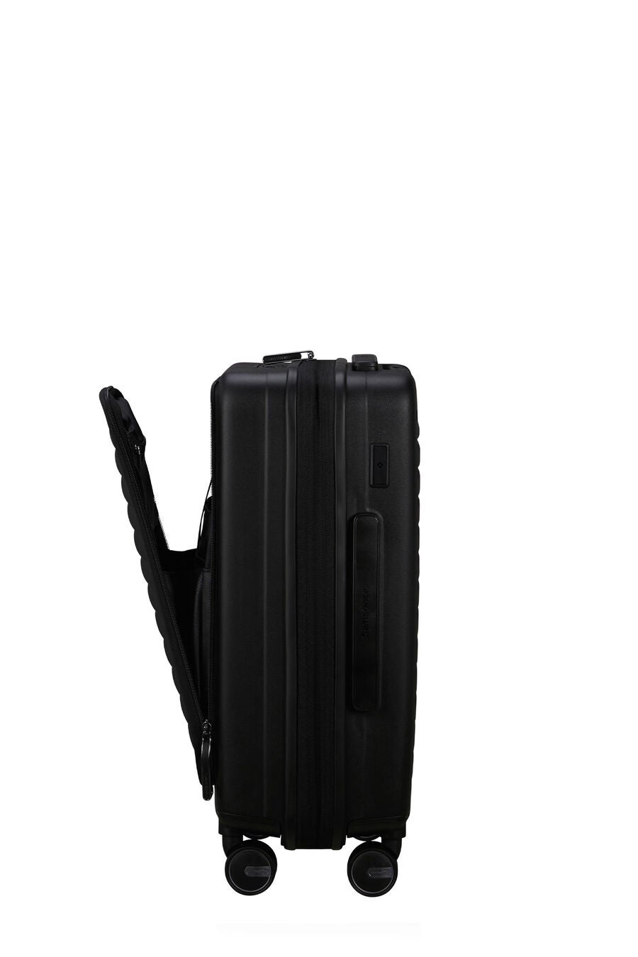 RESTACKD CARRY-ON SMALL 55CM 3.1KG SUITCASE EXPANDABLE 15.6'' LAPTOP EASY ACCESS