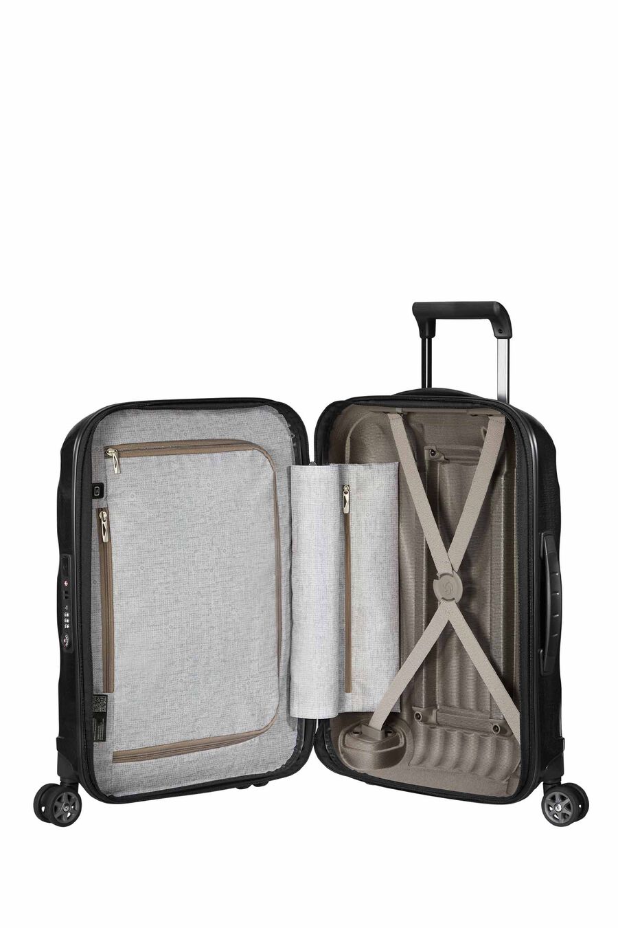 C-LITE CARRY-ON SMALL 55CM 2.1KG SUITCASE USB PORT + EXPANDABLE