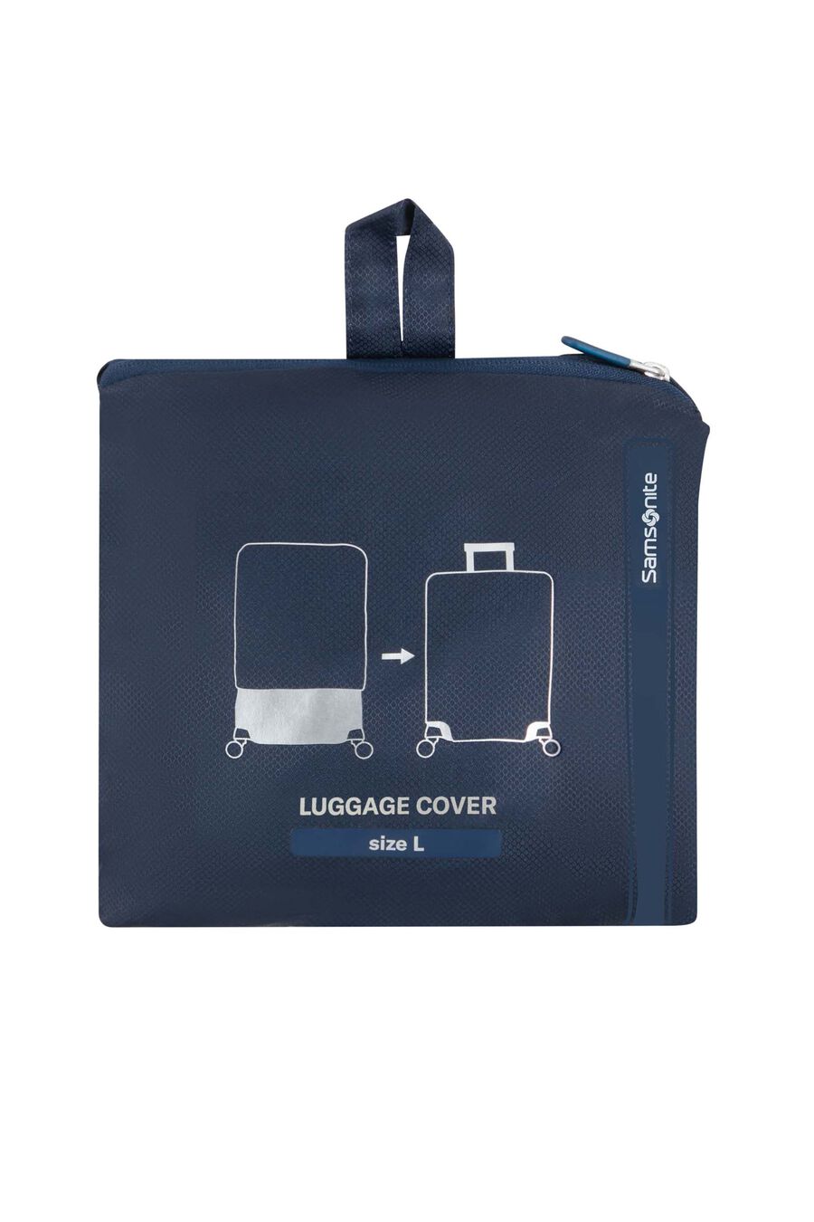 TRAVEL ACCESSORIES FOLDABLE LUGGAGE COVER LARGE (FITS 75CM*)