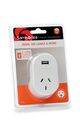 TRAVEL LINK ACC. ADAPTOR USB - INDIA  hi-res | Samsonite