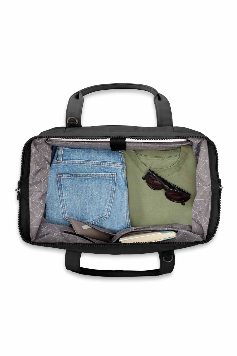 BEYOND BASIC 15.6'' LAPTOP WEEKENDER BAG WITH DROP BOTTOM COMPARTMENT