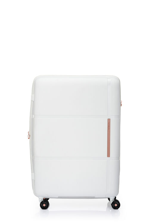Samsonite hot sale white suitcase