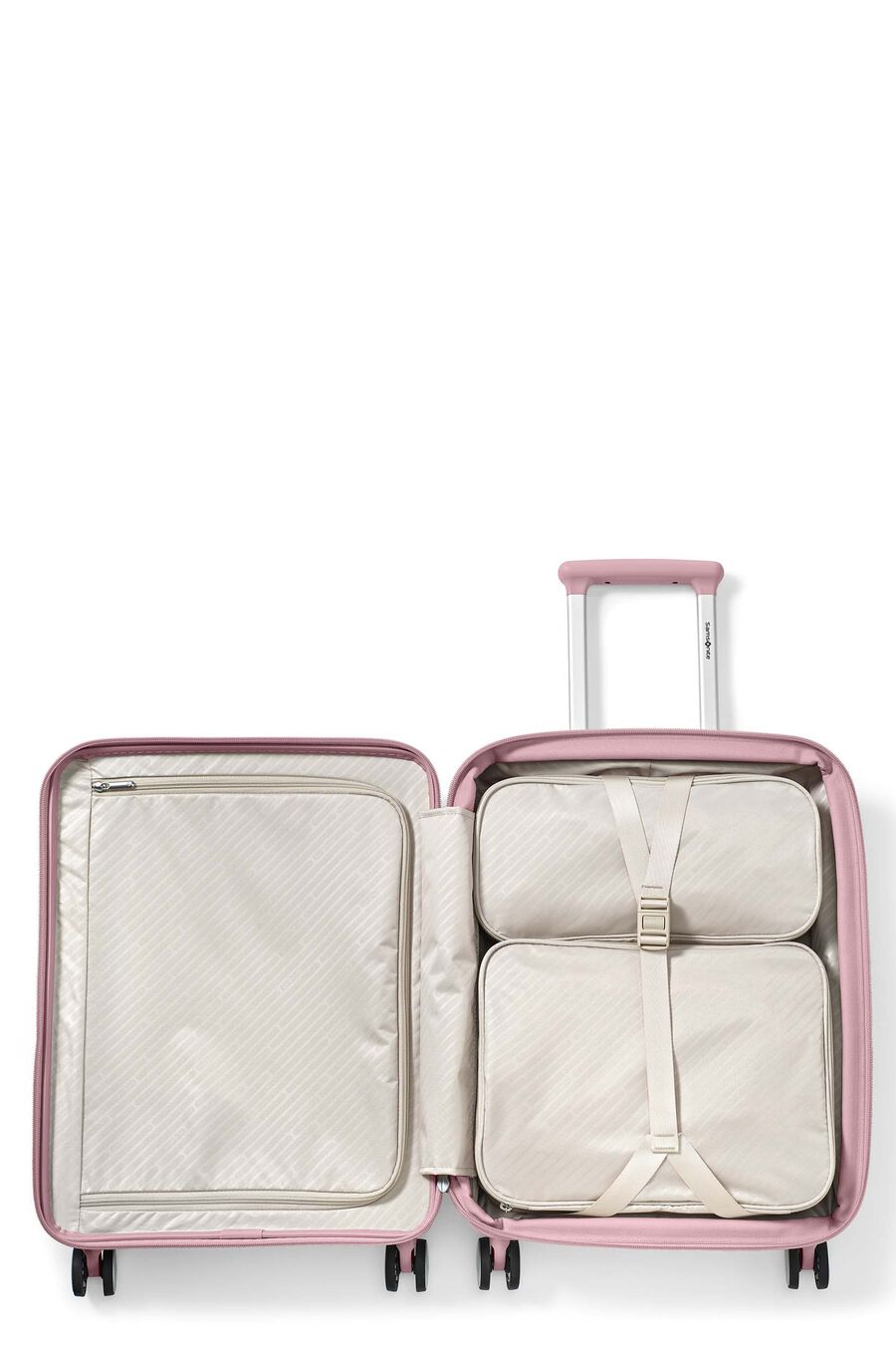 PARALUX SUITCASE CARRY-ON SMALL 55CM SUITCASE EXPANDABLE WITH 15'' LAPTOP FRONT POCKET
