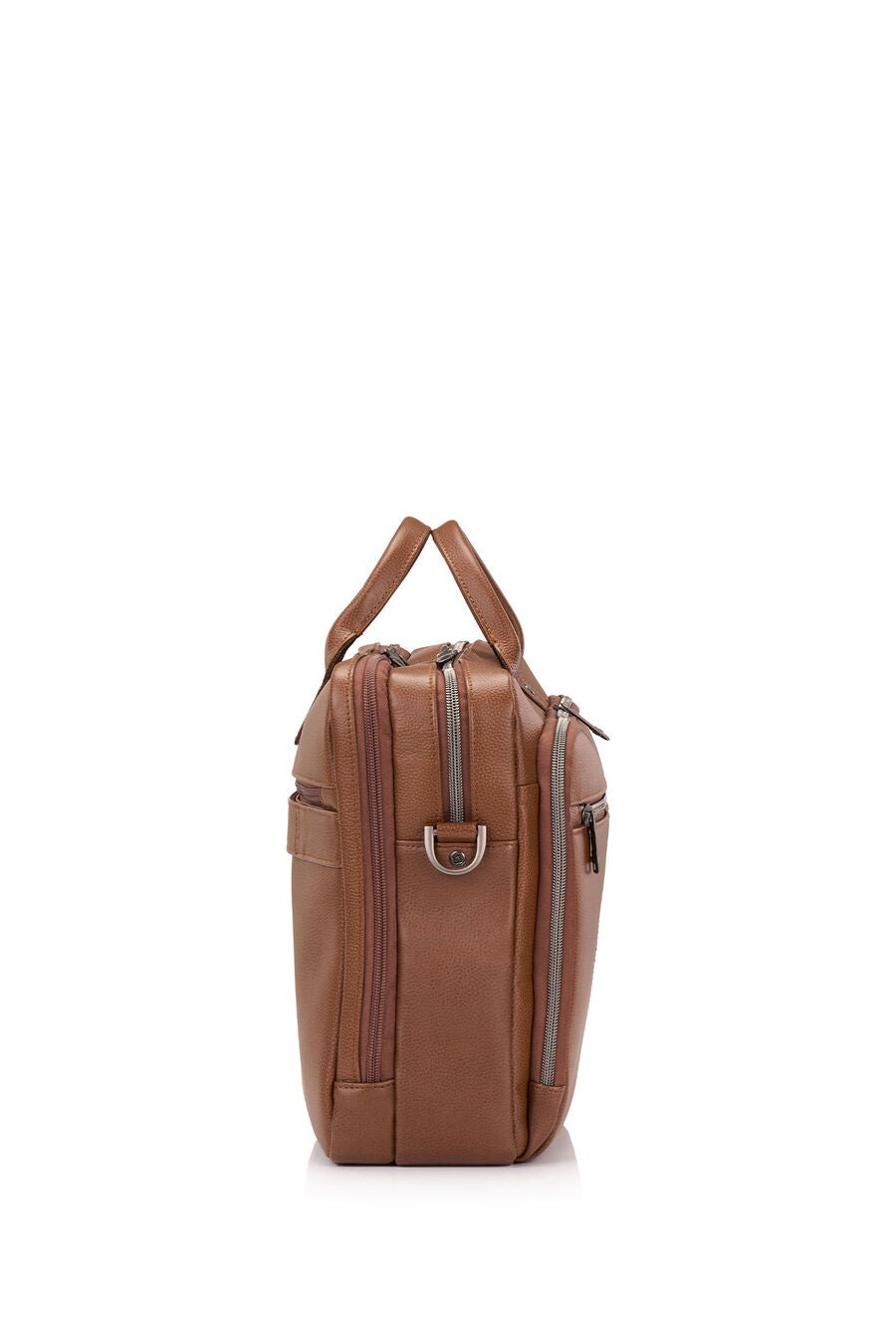 CLASSIC LEATHER 15.6'' LAPTOP TOPLOADER BRIEFCASE