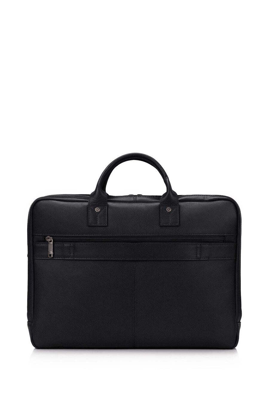 CLASSIC LEATHER 15.6'' LAPTOP TOPLOADER BRIEFCASE