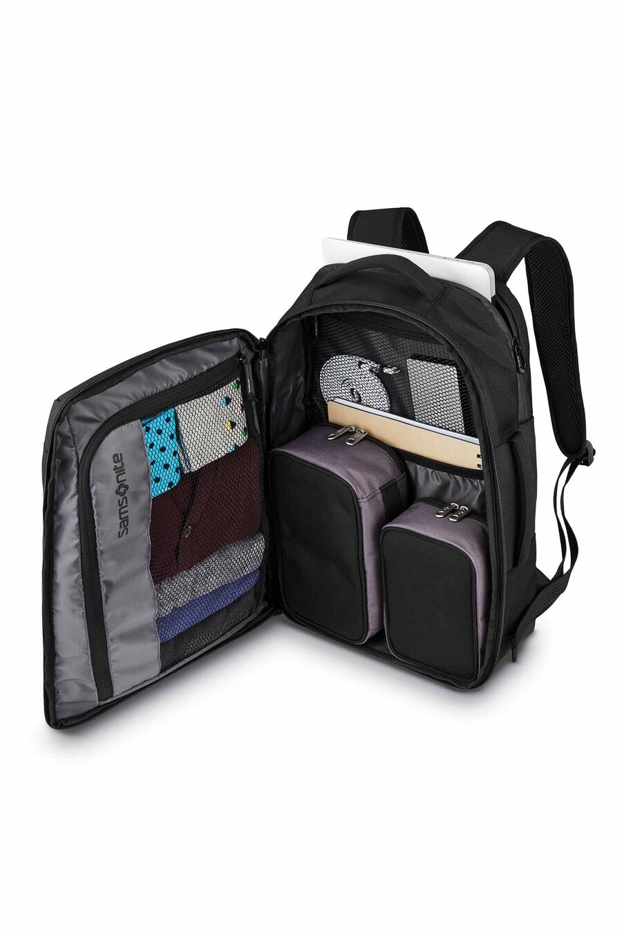 DETOUR 15.6'' LAPTOP TRAVEL CLAMSHELL OPENING BACKPACK