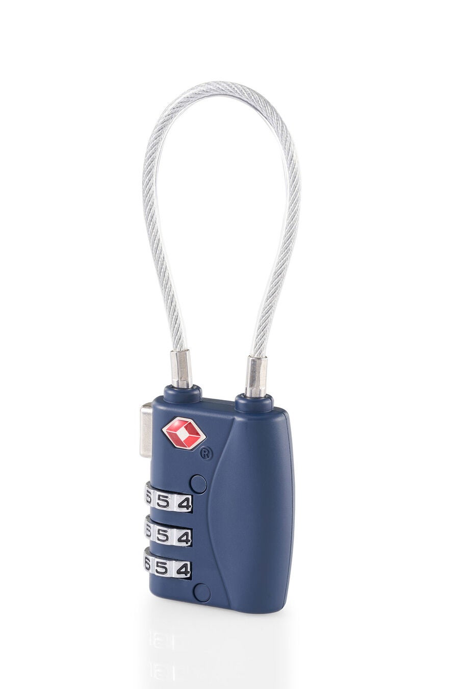 TRAVEL ESSENTIALS 3 DIAL CABLE LOCK TSA