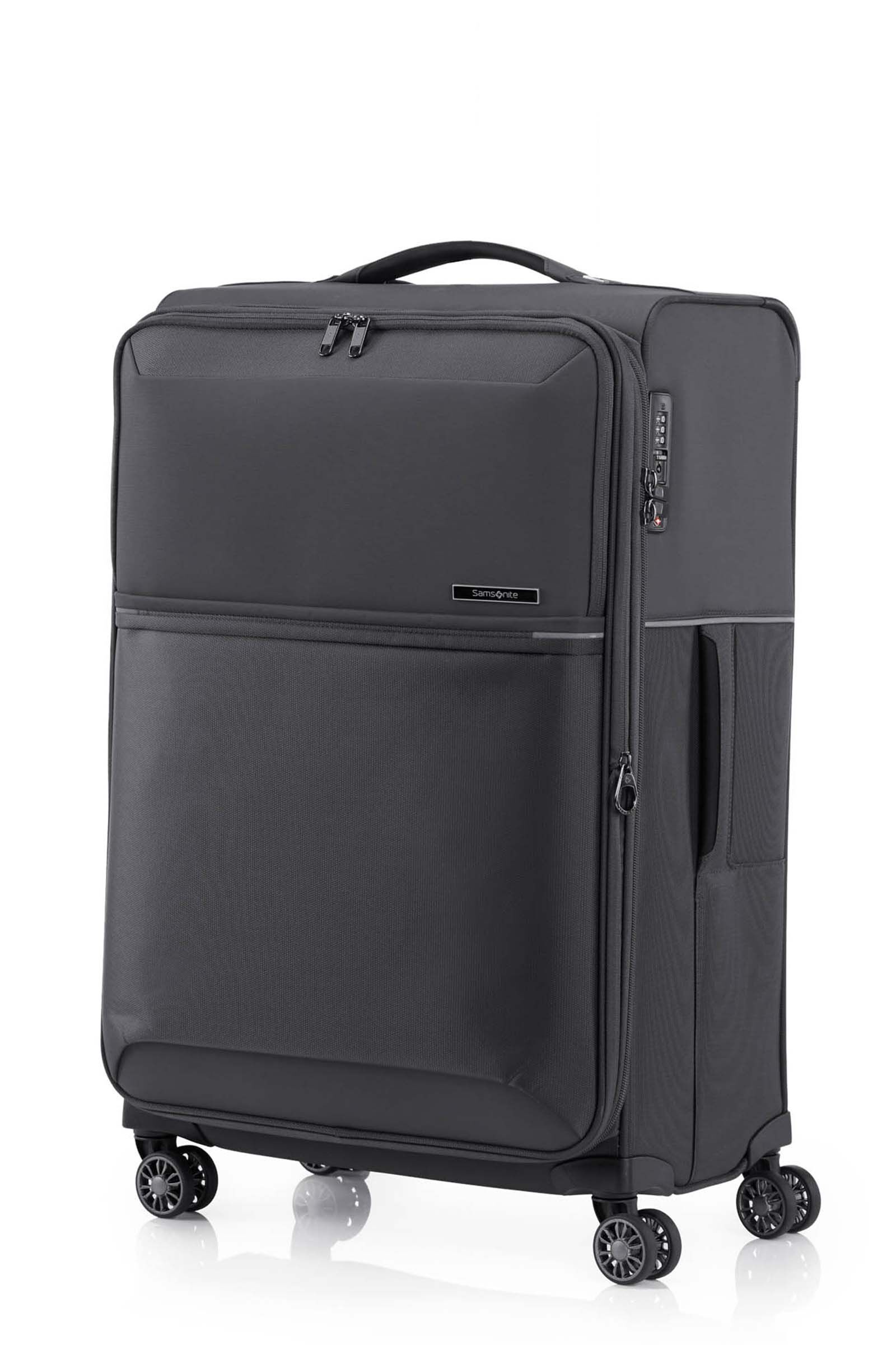 Samsonite grey luggage on sale