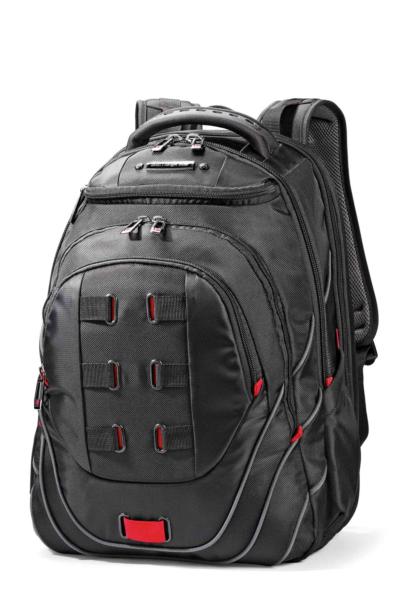 Samsonite Leviathan Large Laptop Backpack 17.3-inch - Black/red