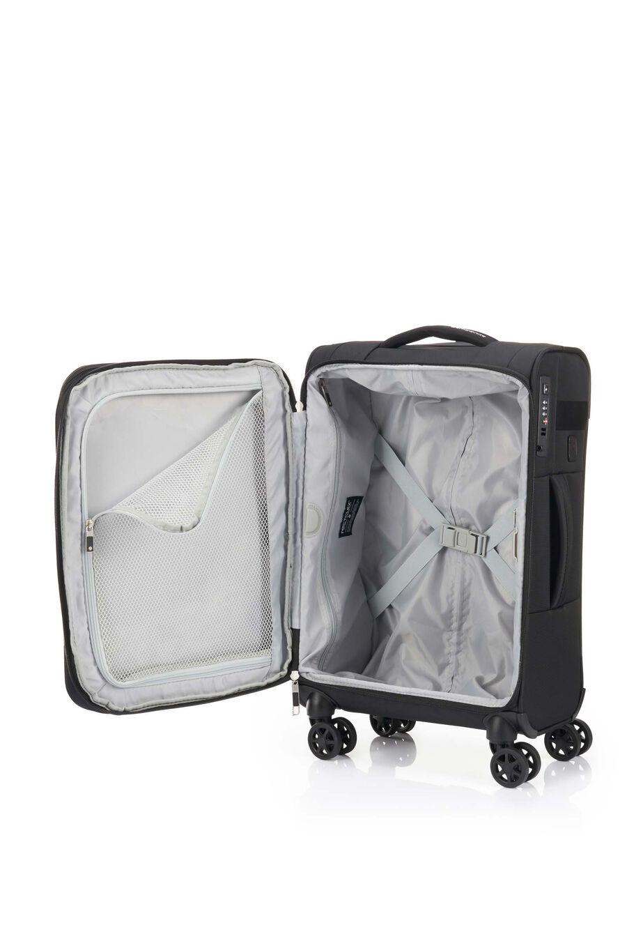 CITY RHYTHM CARRY-ON SMALL 55CM SUITCASE EXPANDABLE