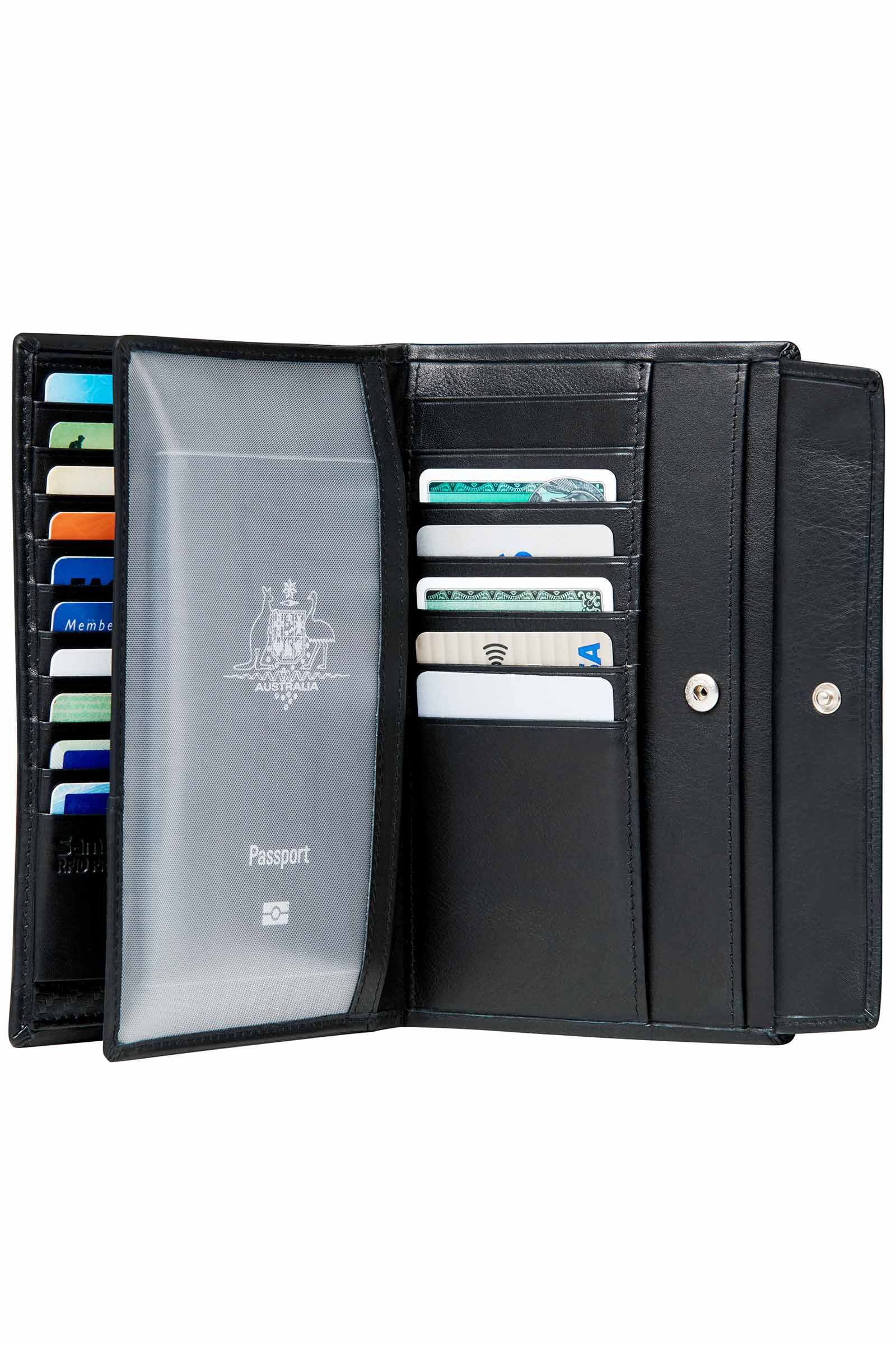 Samsonite DLX LEATHER WALLETS Compact 