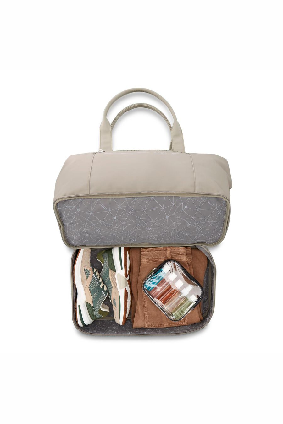 BEYOND BASIC 15.6'' LAPTOP WEEKENDER BAG WITH DROP BOTTOM COMPARTMENT