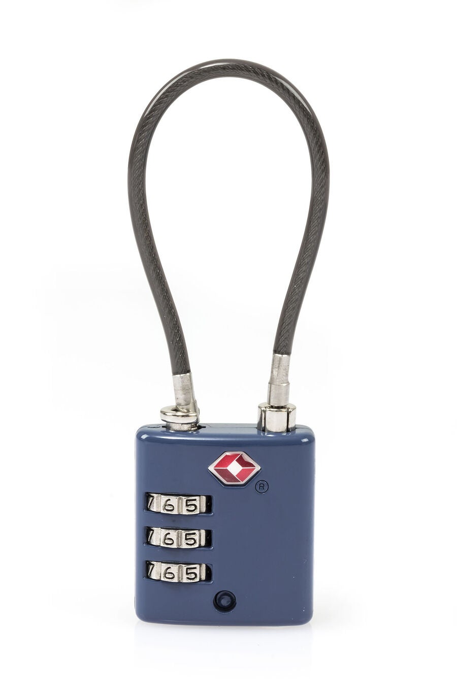 TRAVEL ESSENTIALS 3DIAL CABLELOCK TSA METAL