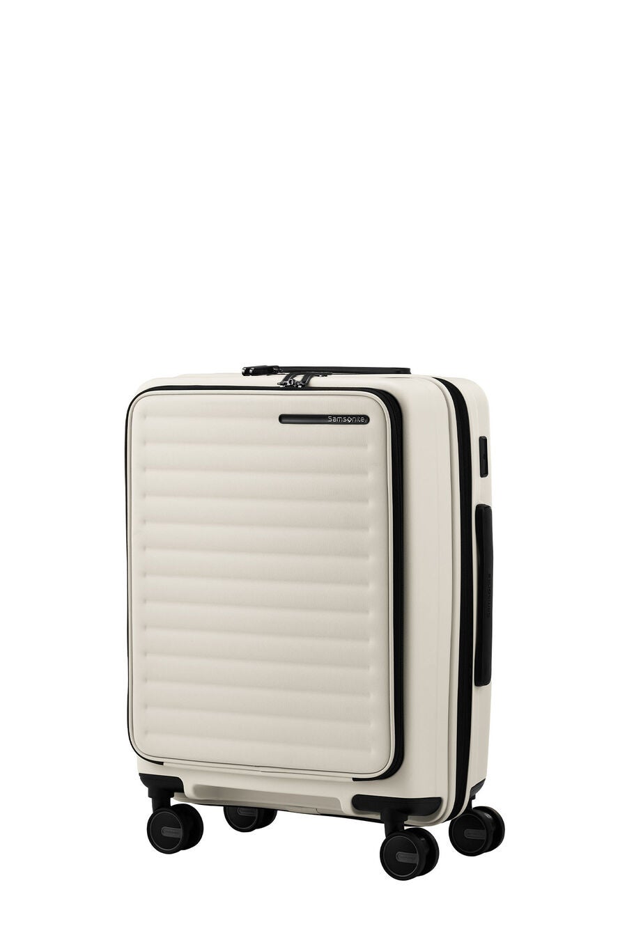 RESTACKD CARRY-ON SMALL 55CM 3.1KG SUITCASE EXPANDABLE 15.6'' LAPTOP EASY ACCESS