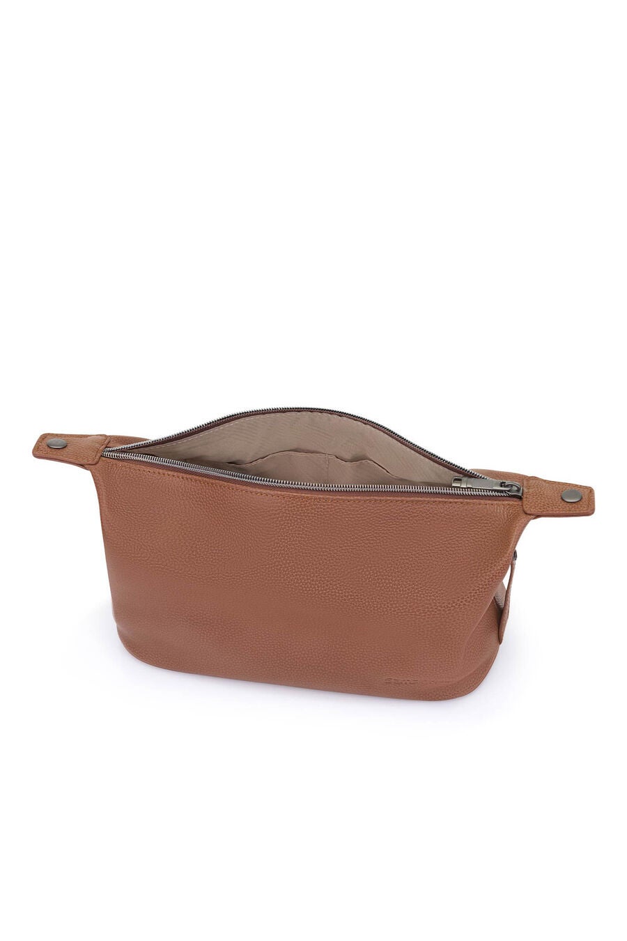 CLASSIC LEATHER TOILETRY WASH BAG