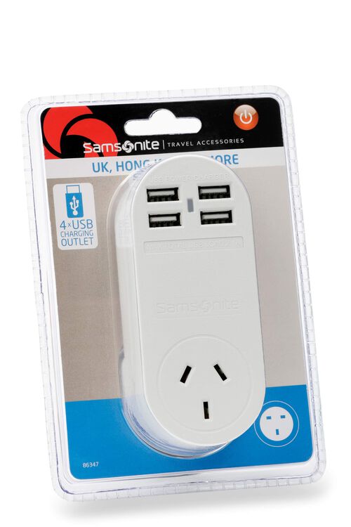 TRAVEL LINK ACC. ADPT 4XUSB (2 AMP) UK HK  hi-res | Samsonite