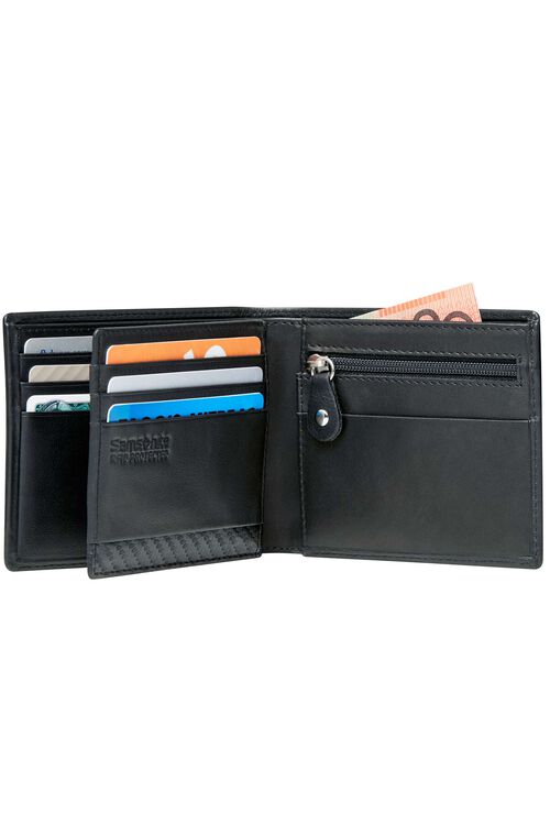 DLX LEATHER WALLETS Wallet with Coin and ID7CC  hi-res | Samsonite