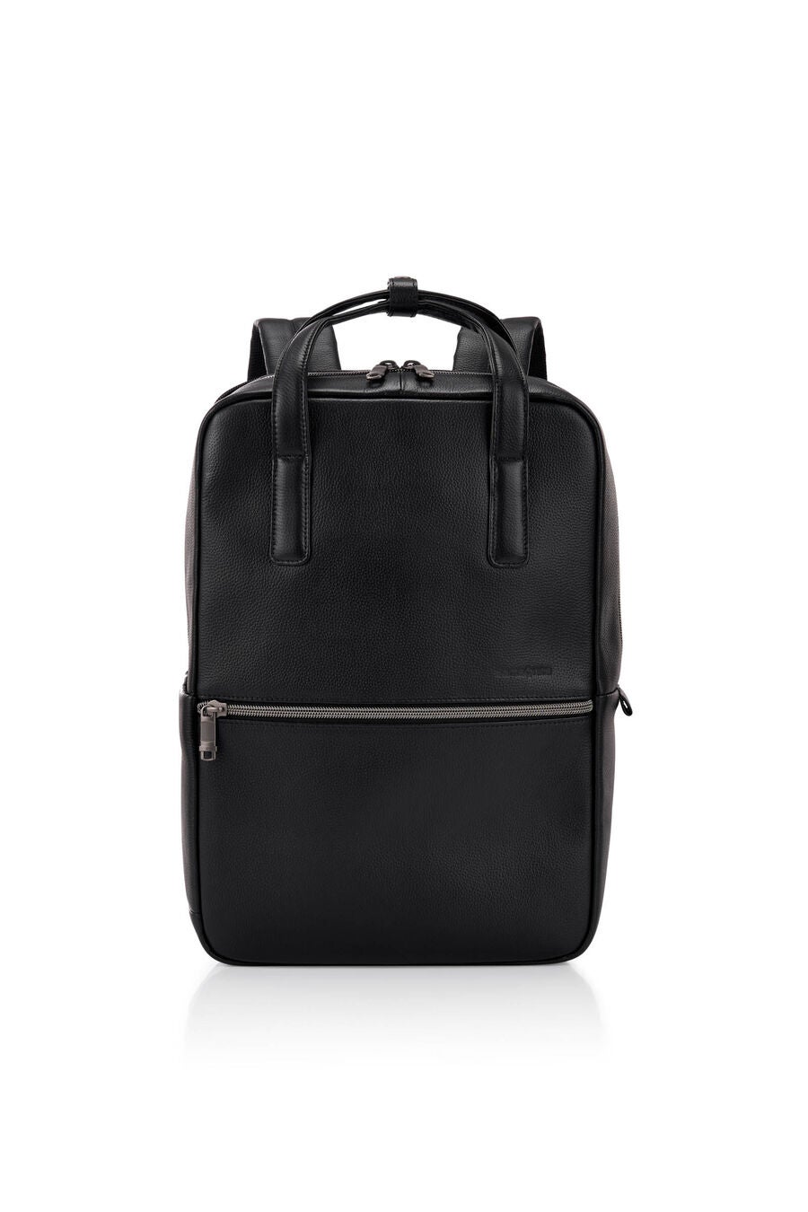 CLASSIC LEATHER 14.1'' LAPTOP BACKPACK WITH HANDLES