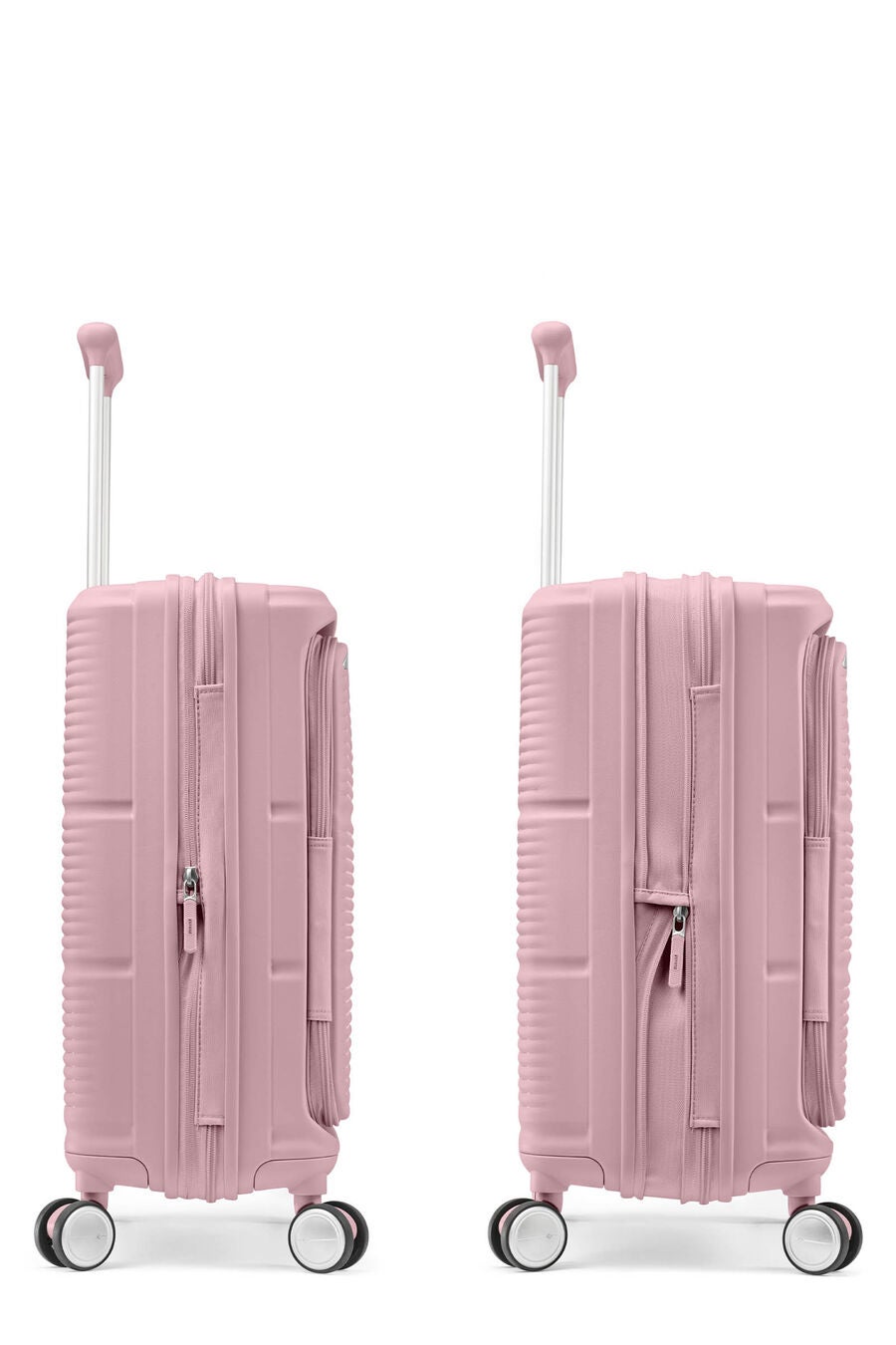 PARALUX SUITCASE CARRY-ON SMALL 55CM SUITCASE EXPANDABLE WITH 15'' LAPTOP FRONT POCKET