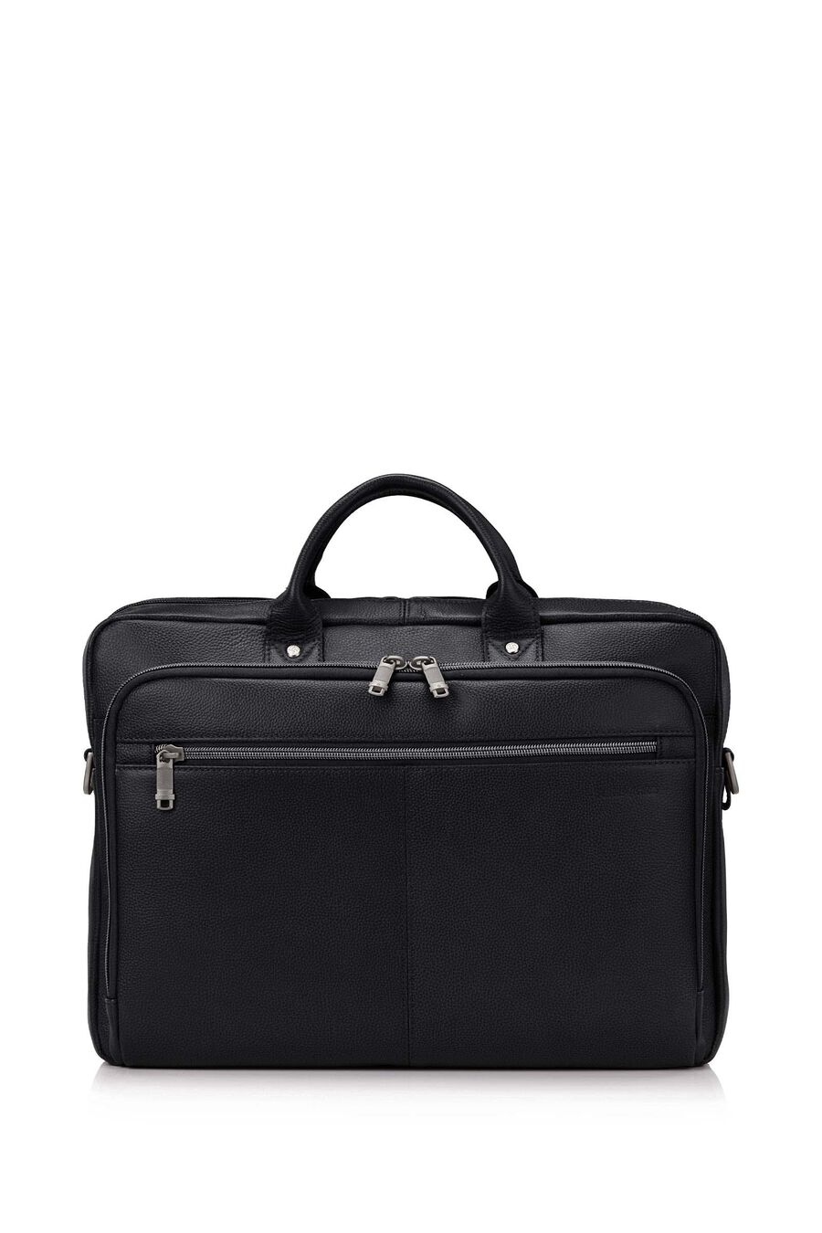 CLASSIC LEATHER 15.6'' LAPTOP TOPLOADER BRIEFCASE
