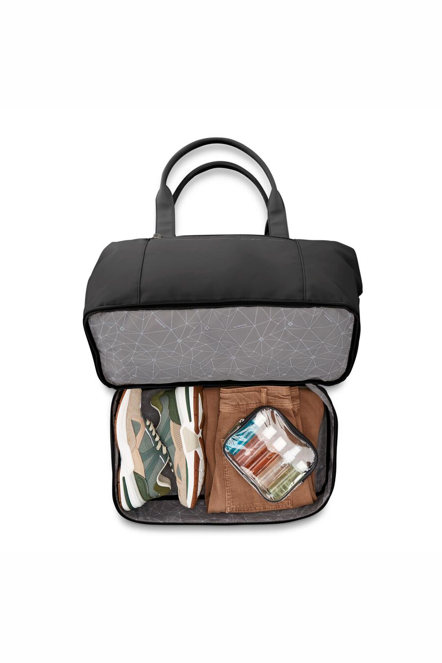 BEYOND BASIC 15.6'' LAPTOP WEEKENDER BAG WITH DROP BOTTOM COMPARTMENT