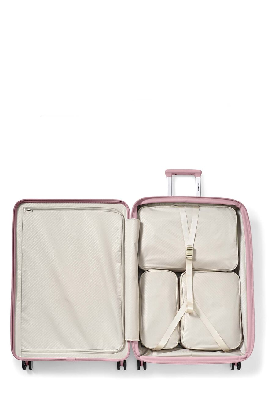 PARALUX SUITCASE CHECK-IN LARGE 75CM SUITCASE EXPANDABLE WITH FRONT POCKET