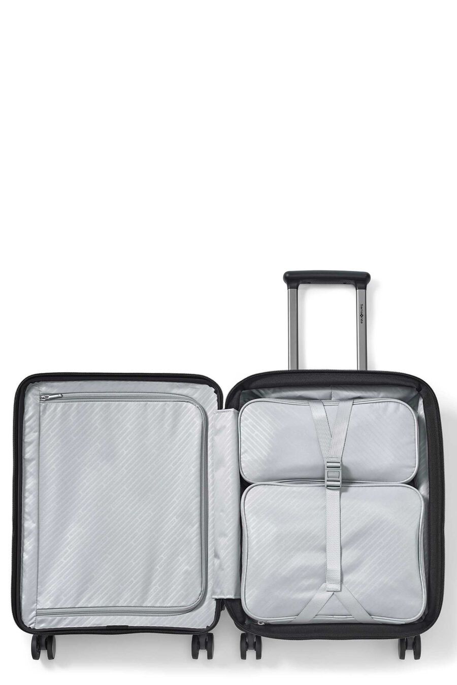PARALUX SUITCASE CARRY-ON SMALL 55CM SUITCASE EXPANDABLE WITH 15'' LAPTOP FRONT POCKET