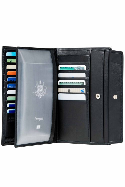 DLX LEATHER WALLETS COMPACT WALLET  17CC  hi-res | Samsonite