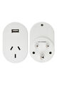 TRAVEL LINK ACC. ADAPTOR USB - INDIA  hi-res | Samsonite
