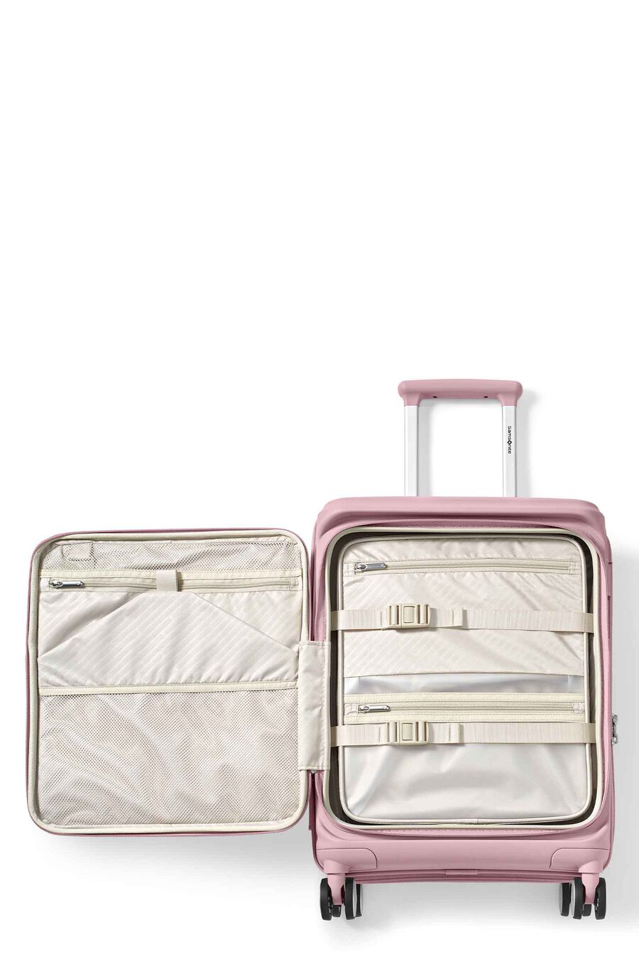 PARALUX SUITCASE CARRY-ON SMALL 55CM SUITCASE EXPANDABLE WITH 15'' LAPTOP FRONT POCKET