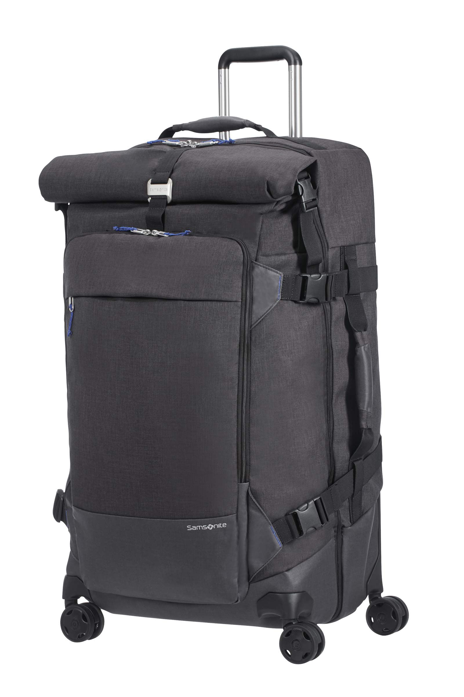 Spinner duffle store