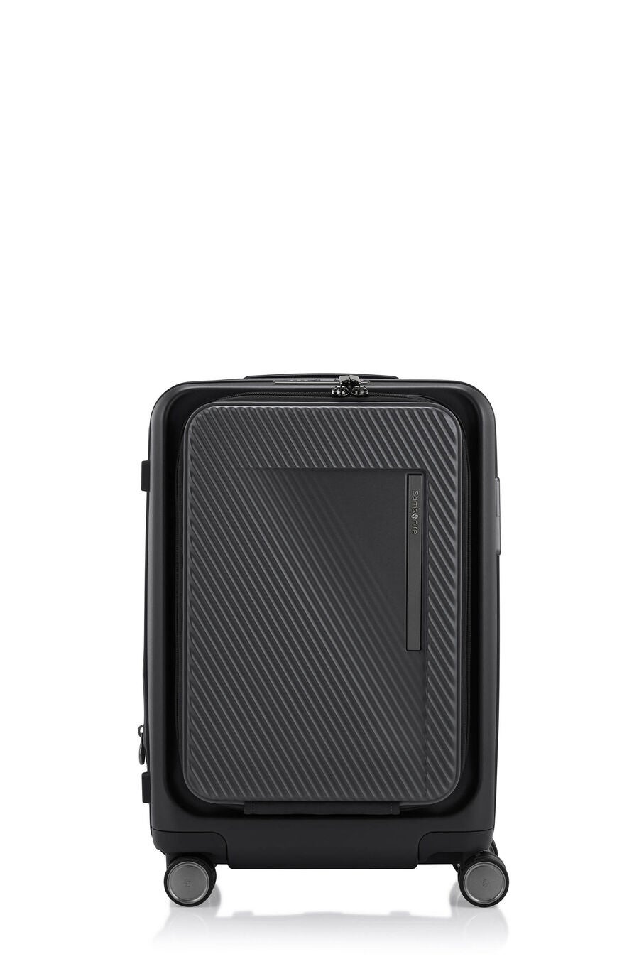 ZIPPRIX FT CARRY-ON SMALL 55CM SUITCASE EXPANDABLE WITH 14'' LAPTOP FRONT POCKET AND WAYPOINT&trade; SMART TAG
