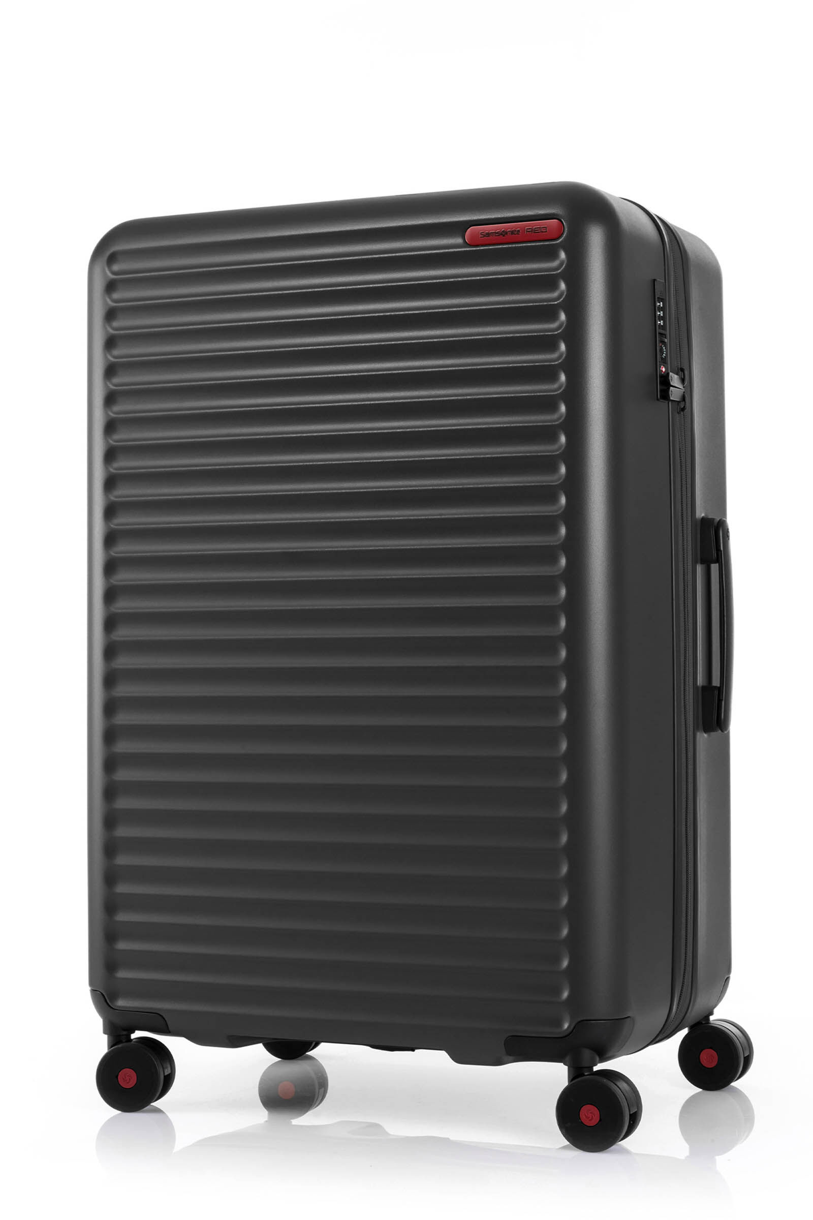Samsonite red sale luggage
