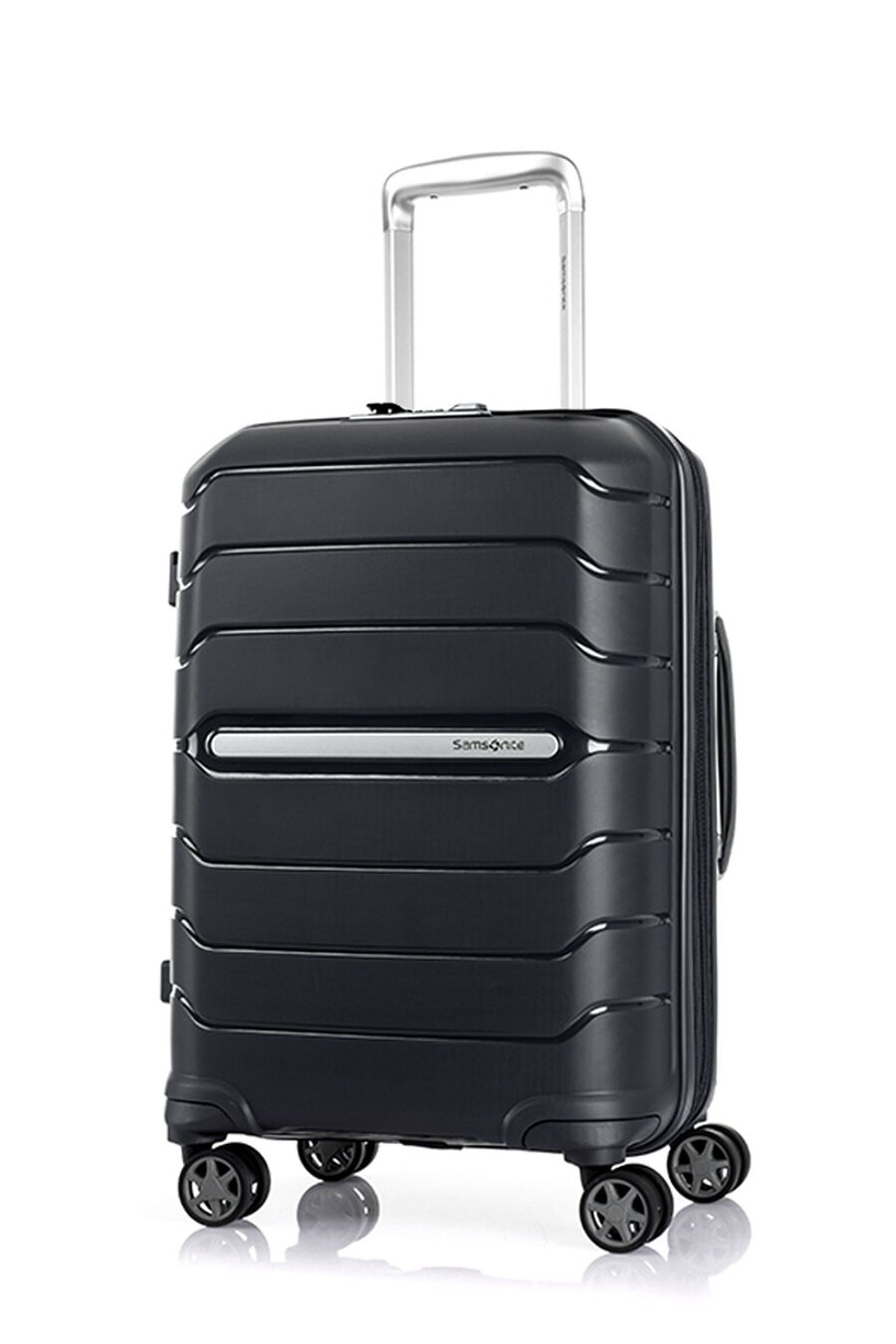 OC2LITE 2 PC SET EXPANDABLE BLACK (CARRY-ON & CHECK-IN)