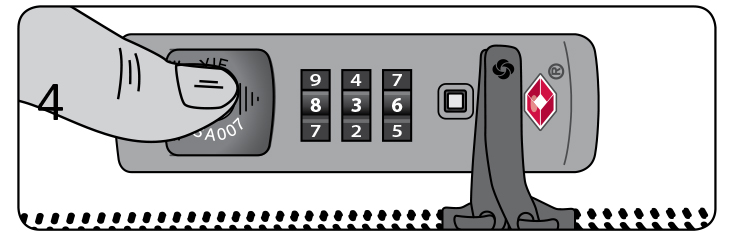 samsonite travel sentry lock instructions