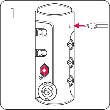 samsonite travel sentry lock instructions