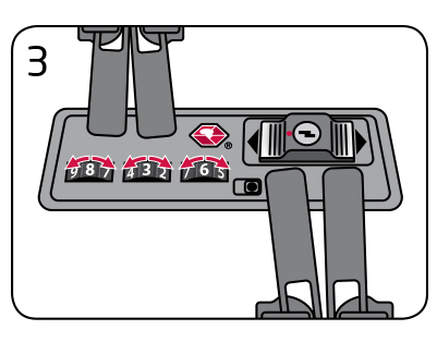 Setting combination lock on deals samsonite luggage