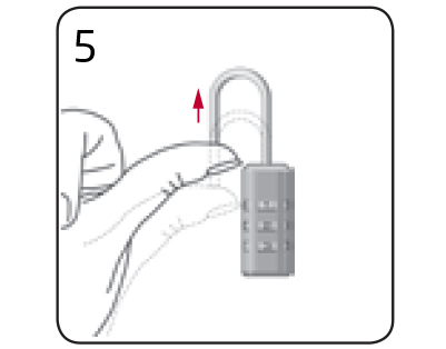 samsonite travel sentry lock instructions