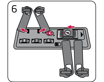 samsonite travel sentry lock instructions