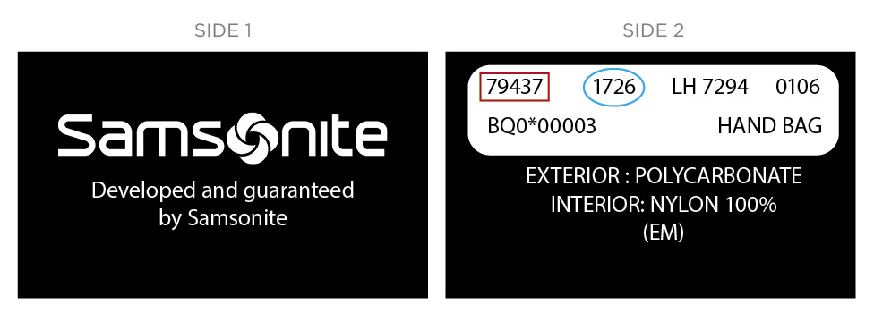 Samsonite id store