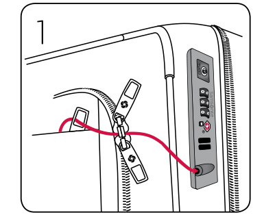 samsonite travel sentry lock instructions