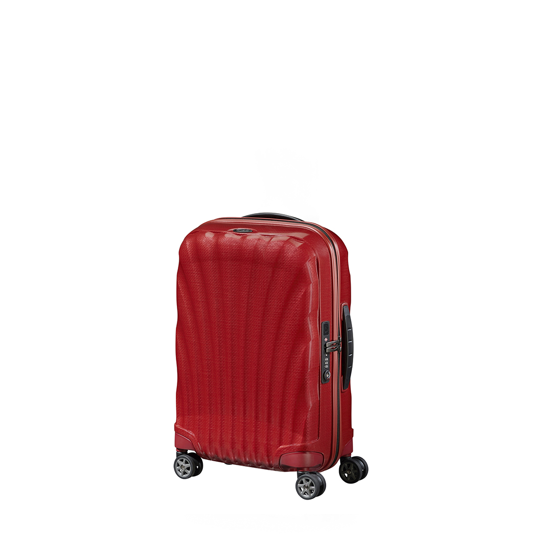 Samsonite C-LITE 69cm レッド C-Lite Carry-On Spinner | Ultra-Light Luggage | Samsonite