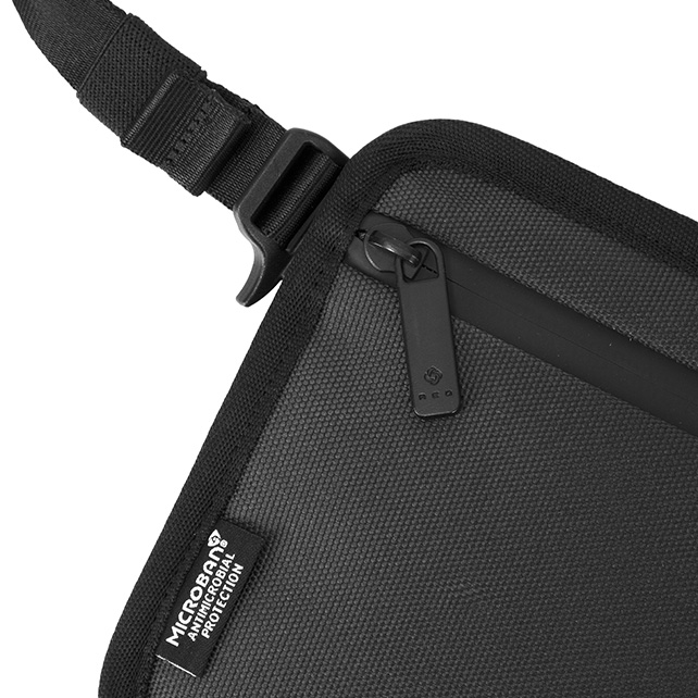 TRAVEL ACCESSORY ANTIMICROBIAL CROSSBODY BAG