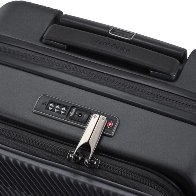 ZIPPRIX FT CARRY-ON SMALL 55CM SUITCASE EXPANDABLE WITH 14'' LAPTOP FRONT POCKET AND WAYPOINT&trade; SMART TAG